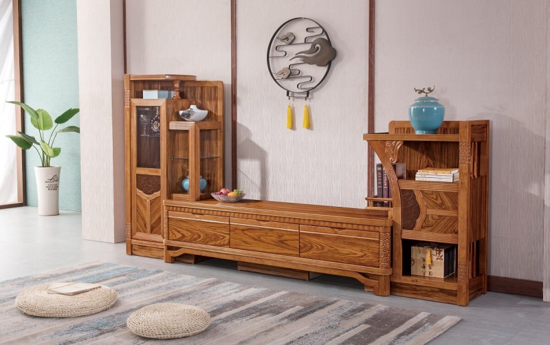 益木春實(shí)木電視地柜1816#（伸縮）