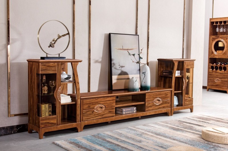 益木春實木電視地柜C-1838#