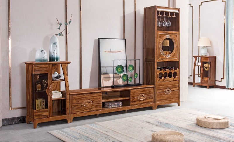 益木春實木電視地柜C-1836#