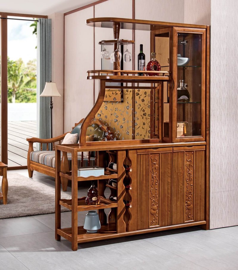 益木春實木間廳柜D819#