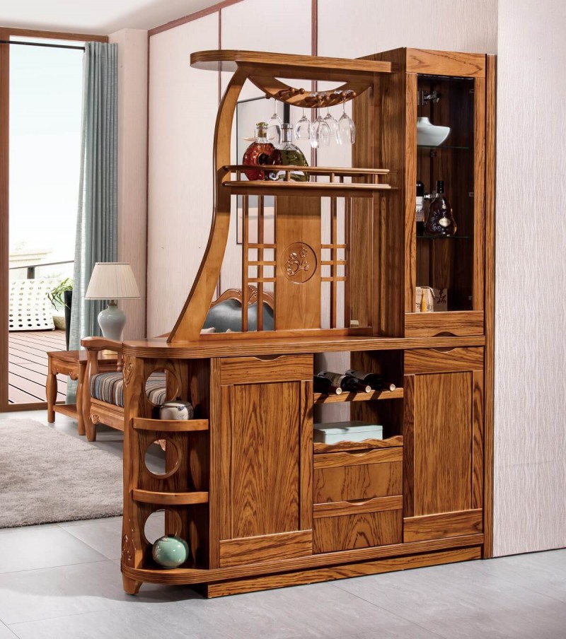 益木春實木間廳柜C-1809#