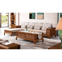 益木春實木沙發6803#