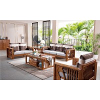 益木春實木沙發(fā)6801#