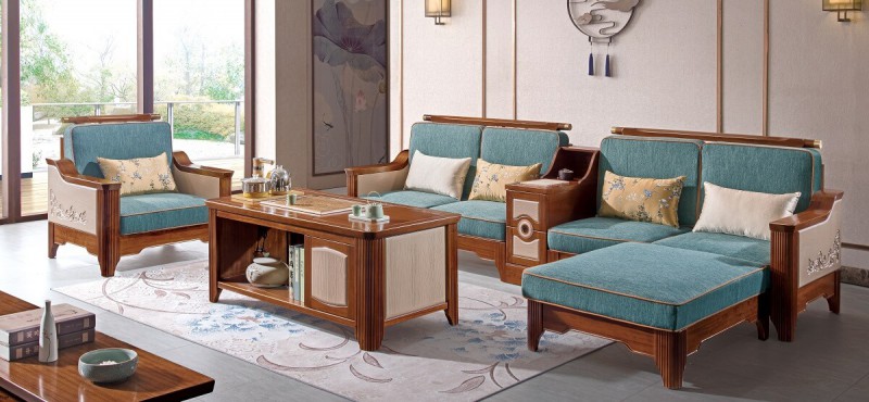 益木春實木沙發6813#