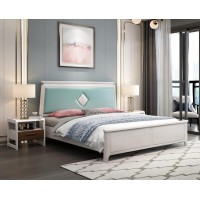 宣輝家具床XH831#02（米白色+朦朧綠）