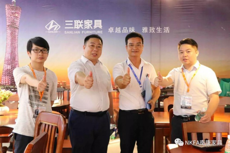 順德龍江參觀考察龍家具展，為南康家具加油鼓勁2