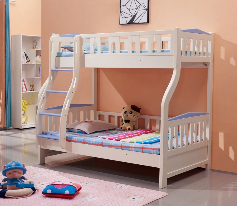 掛梯子母床602#(藍+白)