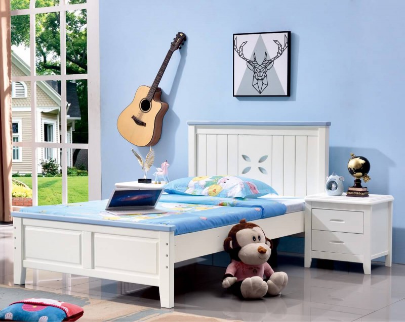 小書丞青少年兒童床901#（藍+白）