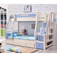 小書丞踏步子母床609#（藍+白）