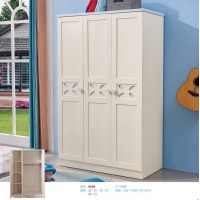小書丞三門衣柜808#（綠+白）