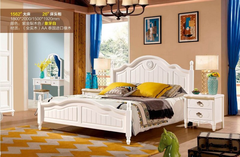 潤潼新美式家具1562#大床