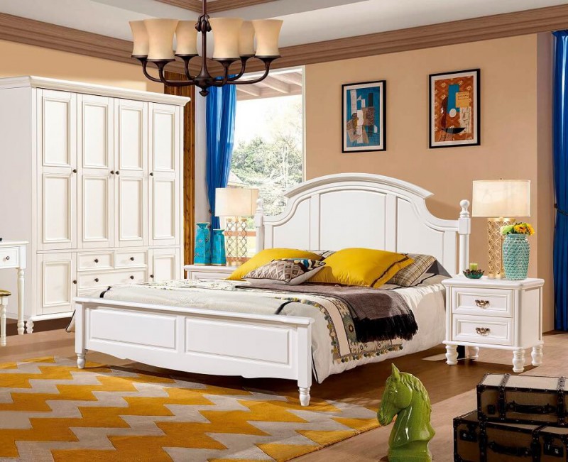 潤潼新美式家具9013#大床