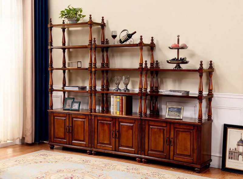 潤潼新美式家具8019#裝飾架