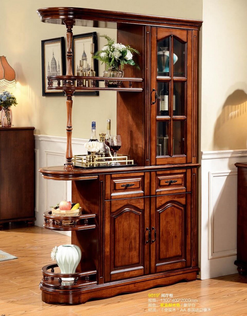 潤潼新美式家具9019#間廳柜