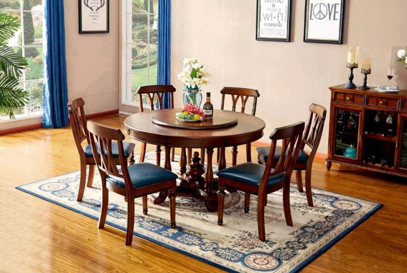 潤潼新美式家具308#圓桌