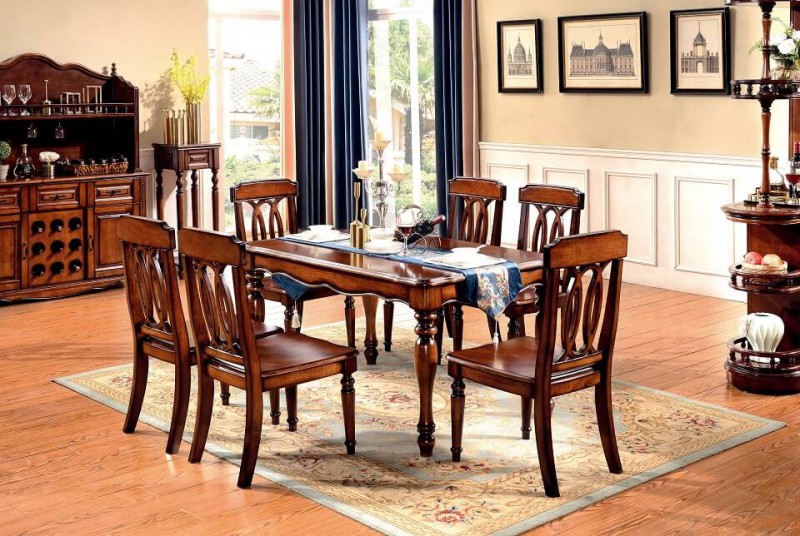 潤(rùn)潼新美式家具305#方桌