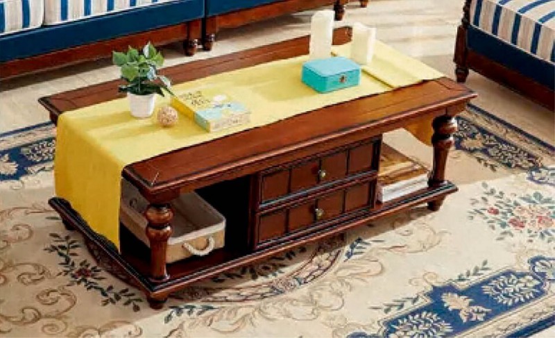 潤潼新美式家具105#長茶幾