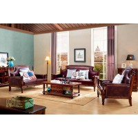 潤潼新美式家具101#沙發（咖啡色）