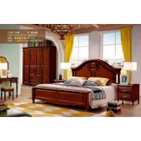 潤潼新美式家具1566#大床