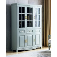 潤潼新美式家具9019#三門書柜