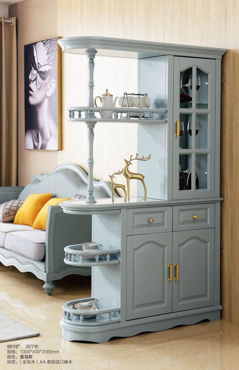 潤潼新美式家具9019#間廳柜
