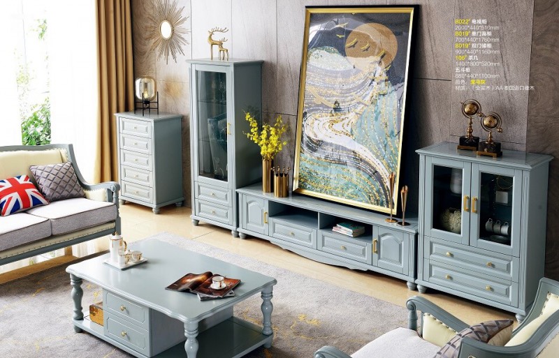 潤(rùn)潼新美式家具8022#電視柜