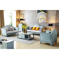 潤潼新美式家具286#1+2+3沙發