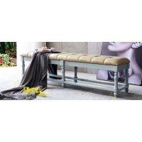 潤潼新美式家具609#床尾凳