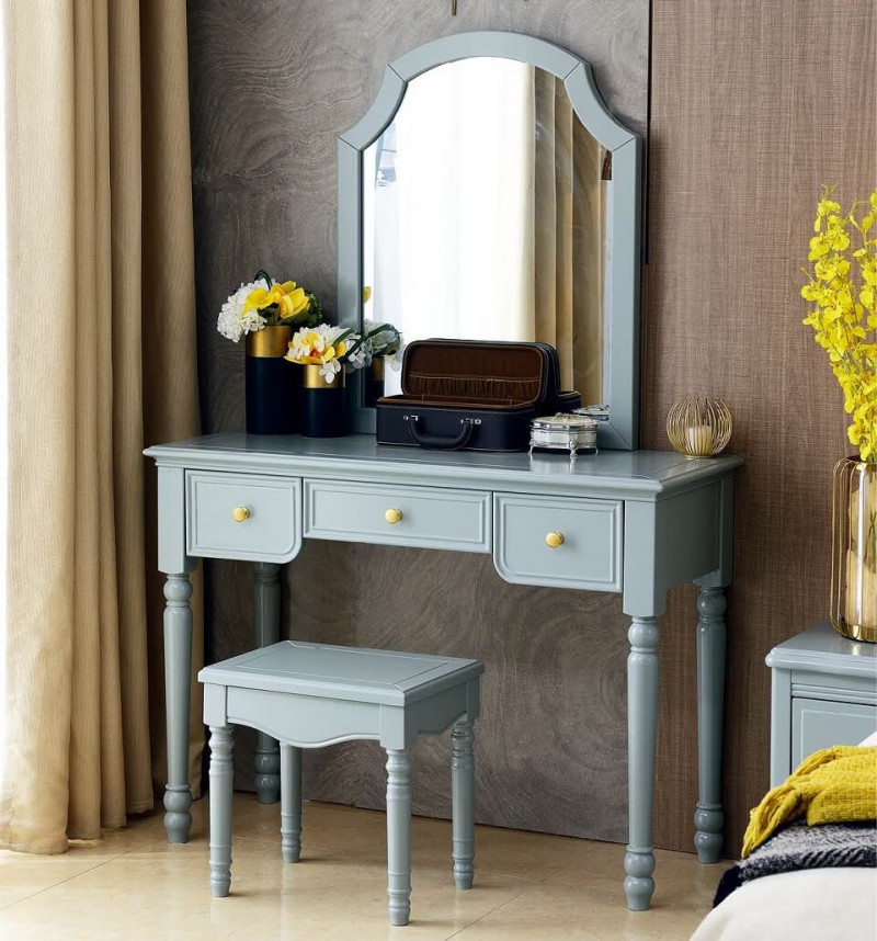 潤潼新美式家具208#妝臺