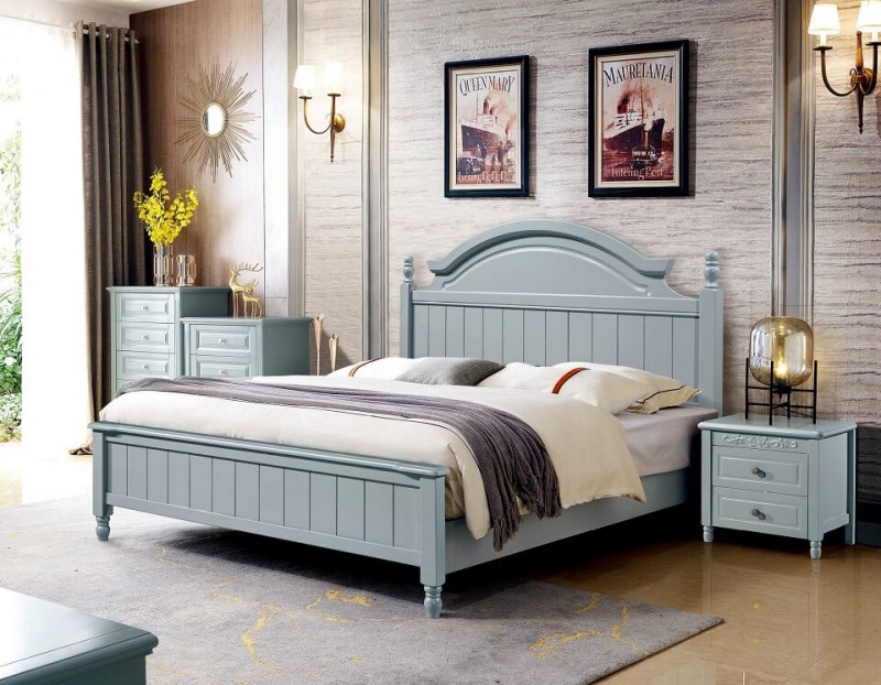 潤潼新美式家具1606#大床