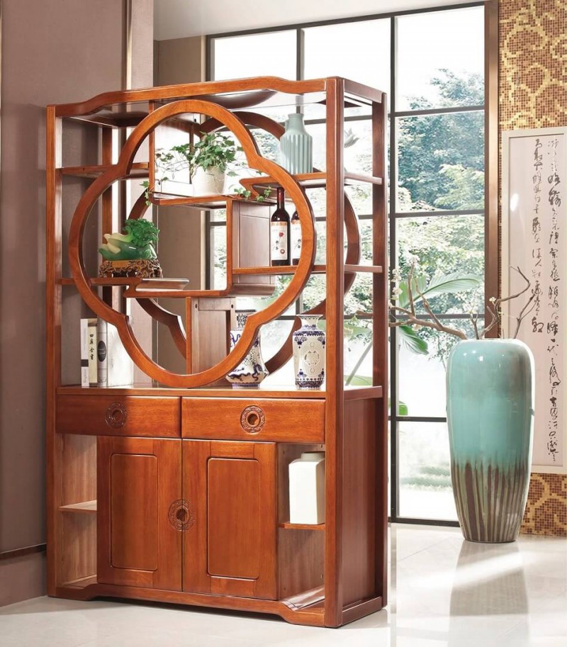 華民盛新中式海棠木間廳柜1822