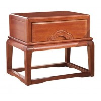 華民盛新中式海棠木床頭柜12