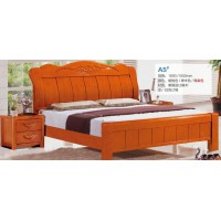 俊豐家具：橡木床A5#（海棠色）