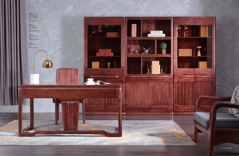 風(fēng)范系列書柜HF-01#書桌HJ-01#