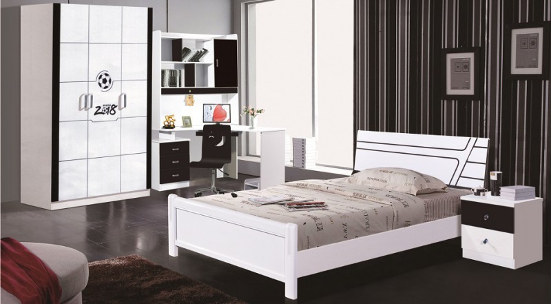 富利雅兒童彩色套房881#（黑白、灰白）