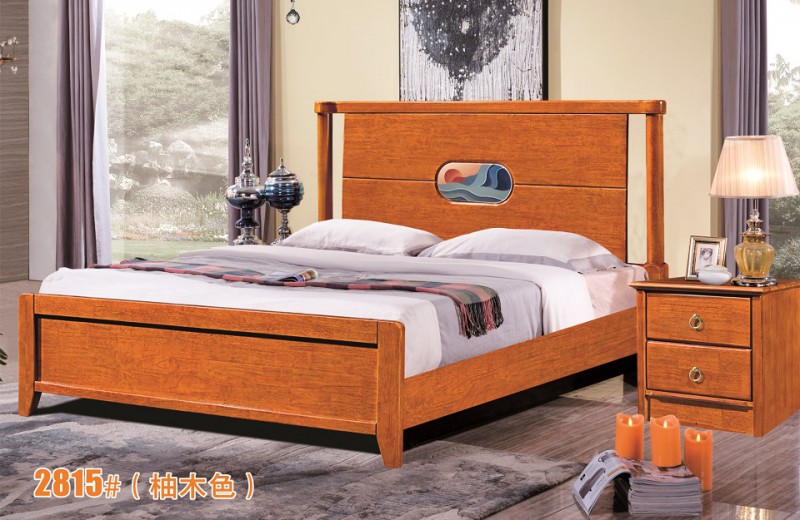 富利雅青少年彩色實木套房2815#（啞白、柚木色）2