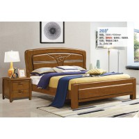 俊豐家具：橡木床203#