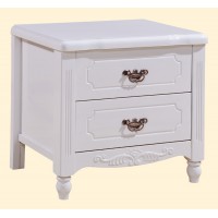 長樂家具床頭柜02#（象牙白）