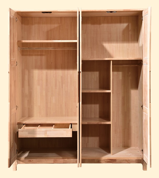 長樂家具四門衣柜8001#2