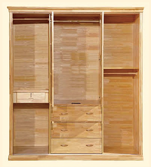 長樂家具四門衣柜3808#2