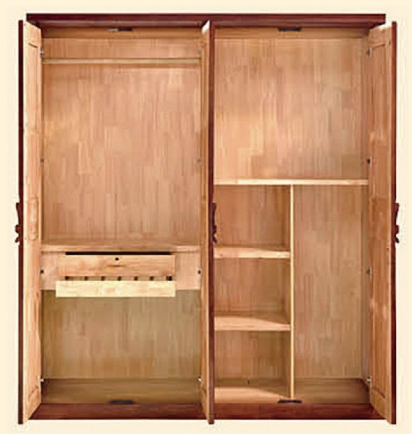 長樂家具四門衣柜1808#2