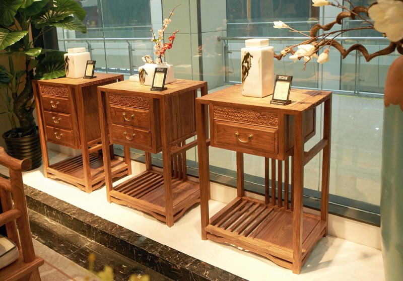 詩意東方新中式紅木：祥云斗柜