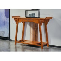 詩意東方新中式紅木：畫案玄關(guān)