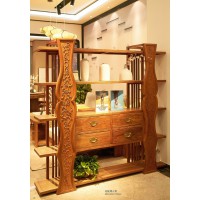 詩意東方新中式紅木：花瓶博古架