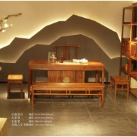 詩意東方新中式紅木：江南茶臺