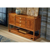 詩意東方新中式紅木：金玉滿堂餐邊柜