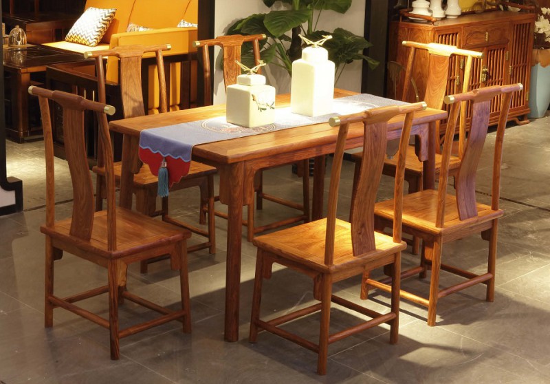 詩意東方新中式紅木：文宋餐臺