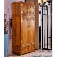 詩意東方新中式紅木：金玉滿堂二門衣柜