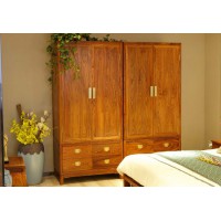詩意東方新中式紅木：君和衣柜組合衣柜