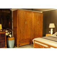 詩意東方新中式紅木：東方衣柜組合衣柜